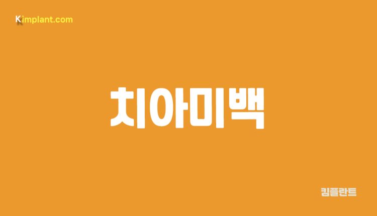 치아미백 대문